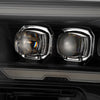 AlphaRex 24-25 Toyota Tacoma / 25-up 4Runner NOVA-Series LED Projector Headlights Black OffRoadUSA.com