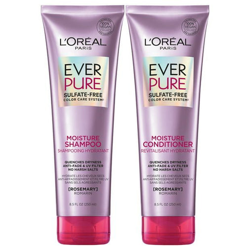 L'Oreal Paris EverPure Sulfate Free Moisture Shampoo and Conditioner Set EasyOptionXY LLC