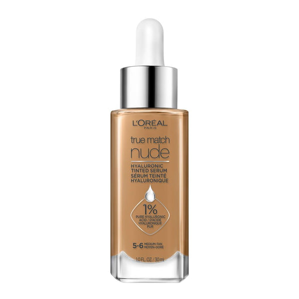 L'Oreal Paris True Match Hyaluronic Tinted Serum Foundation, Medium Tan, 1 fl oz EasyOptionXY LLC