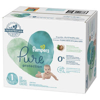 Pampers Pure Protection Natural Diapers Size 1, 128 Count EasyOptionXY LLC