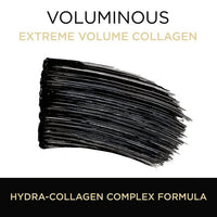 L'Oreal Paris Voluminous Extra Volume Collagen Washable Mascara, 680 Blackest Black EasyOptionXY LLC