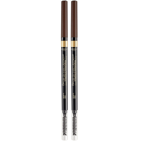 L'Oreal Paris Brow Stylist Definer Waterproof Eyebrow Mechanical Pencil, Brunette EasyOptionXY LLC
