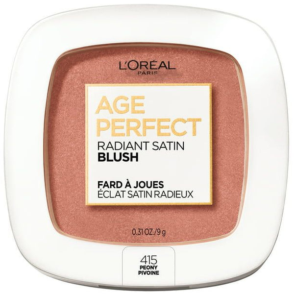 L'Oreal Paris Age Perfect Radiant Satin Blush, Peony, 0.31 oz EasyOptionXY LLC