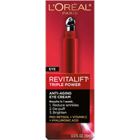 L'Oreal Paris Revitalift Triple Power Anti-Aging Eye Cream, 0.5 fl oz EasyOptionXY LLC