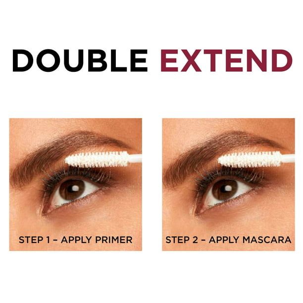 L'Oreal Paris Double Extend Beauty Tubes Lengthening Mascara, Blackest Black EasyOptionXY LLC