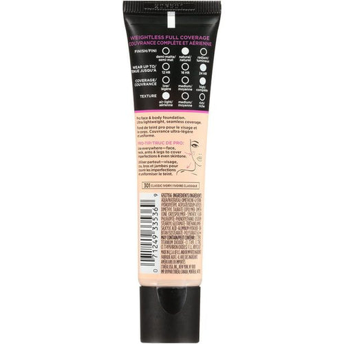 L'Oreal Paris Infallible Total Cover Foundation, Classic Ivory, 1 fl oz EasyOptionXY LLC