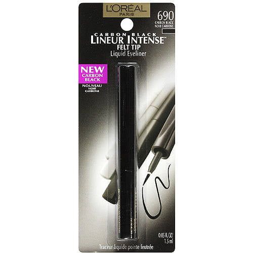 L'Oreal Paris Lineur Intense Felt Tip Liquid Eyeliner, Carbon Black EasyOptionXY LLC