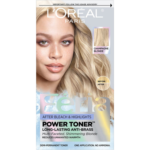 L'Oreal Paris Feria Power, Long Lasting Anti Brass Toner, Natural Blonde 9N, 1 fl oz EasyOptionXY LLC