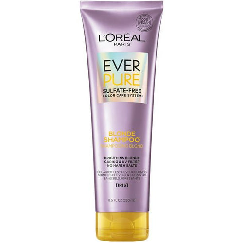 L'Oreal Paris EverPure Sulfate Free Blonde Shampoo with Iris, brightens Blonde, 8.5 fl oz EasyOptionXY LLC