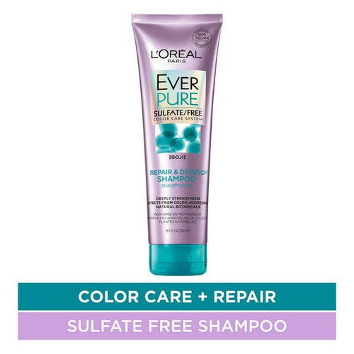 L'Oreal Paris EverPure Repair & Defend Sulfate Free Shampoo, Damaged Hair, 8.5 fl oz EasyOptionXY LLC
