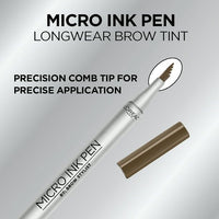 L'Oreal Paris Brow Stylist Up to 48HR Wear Micro Ink Pen, Brunette EasyOptionXY LLC