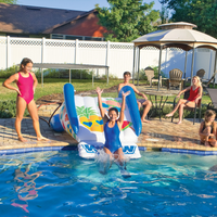 WOW Sports Fruit Fun Soaker Sprinkler Inflatable Slide for In-Ground Pools Jupiter Gear