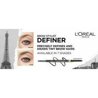 L'Oreal Paris Brow Stylist Definer Waterproof Eyebrow Pencil, Ash Brown, 0.003 fl oz EasyOptionXY LLC