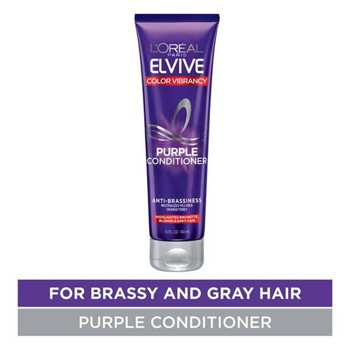 L'Oreal Elvive Color Vibrancy Purple Conditioner, 5.1 fl oz EasyOptionXY LLC