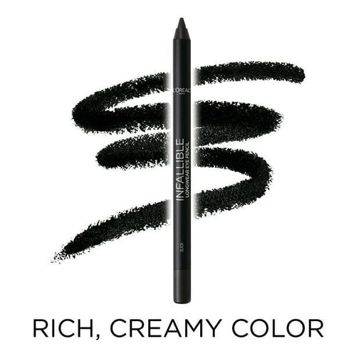 L'Oreal Paris Infallible Pro Last Waterproof Pencil Eyeliner, Black EasyOptionXY LLC