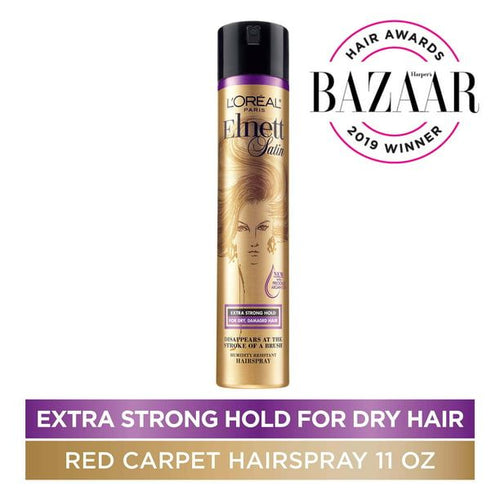 L'Oreal Paris Elnett Satin Precious Oil Hairspray for Dry, Damaged Hair, 11 oz EasyOptionXY LLC