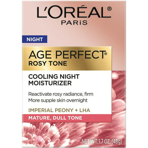 L'Oreal Paris Age Perfect Rosy Tone Night Moisturizer, 1.7 fl oz EasyOptionXY LLC