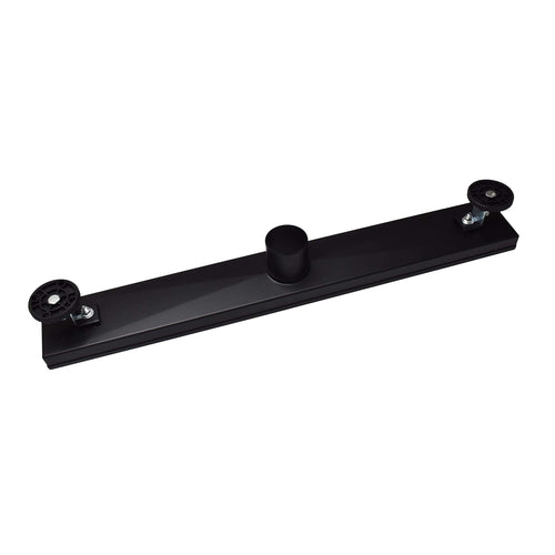 Linear Shower Drain 24" Comes with Matte Black Polished 2 in 1 Panels, Tile Insert Shower Drain, Equipped with Adjustableft,Hair Filters