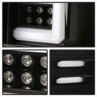 Spyder Chevy 1500 14-16 Light Bar LED Tail Lights All Blk ALT-YD-CS14-LBLED-BKV2 OffRoadUSA.com