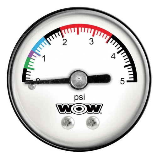 WOW Watersports Pressure Gauge Kit for Multiple Sports Jupiter Gear
