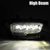 AlphaRex 16-23 Toyota Tacoma NOVA-Series LED Projector Headlights Chrome OffRoadUSA.com