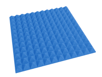 2 Inch Acoustic Foam Pyramid Style Panels - 13 Color Options