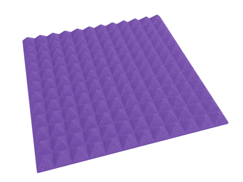 2 Inch Acoustic Foam Pyramid Style Panels - 13 Color Options
