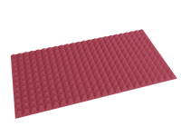 2 Inch Acoustic Foam Pyramid Style Panels - 13 Color Options