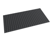 2 Inch Acoustic Foam Pyramid Style Panels - 13 Color Options