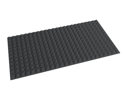 2 Inch Acoustic Foam Pyramid Style Panels - 13 Color Options