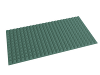 2 Inch Acoustic Foam Pyramid Style Panels - 13 Color Options