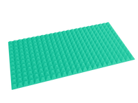 2 Inch Acoustic Foam Pyramid Style Panels - 13 Color Options