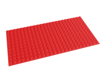 2 Inch Acoustic Foam Pyramid Style Panels - 13 Color Options