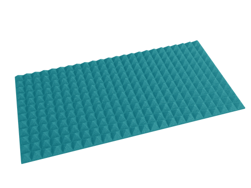 2 Inch Acoustic Foam Pyramid Style Panels - 13 Color Options