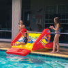 WOW Sports Slide N Smile Inflatable Pool Slide with Sprinklers for Kids and Adults Jupiter Gear
