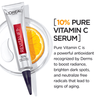 L'Oreal Paris Revitalift Derm Intensives Pure Vitamin-C Face Serum, 1 fl oz EasyOptionXY LLC