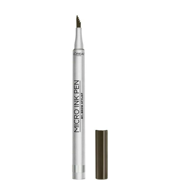 L'Oreal Paris Brow Stylist Micro Ink Pen Up to 48HR Wear, Dark Brunette, 0.033 fl oz EasyOptionXY LLC