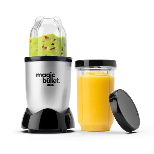Magic Bullet Mini 14 oz Compact Personal Blender Silver/Black EasyOptionXY LLC