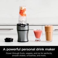 Ninja Nutri-Blender BN300WM 600-Watt Personal Blender 1 Dishwasher-Safe To-Go Cup EasyOptionXY LLC