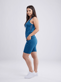 JupiterGear High-Waisted Workout Shorts with Pockets & Criss Cross Design Jupiter Gear