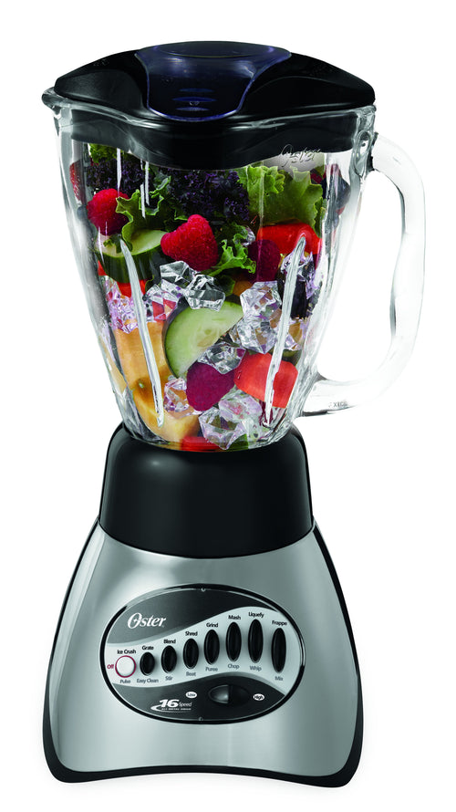 Oster Precise Blend 200 16-Speed Blender 6-Cup Capacity Gray 006812-001-NP0 EasyOptionXY LLC