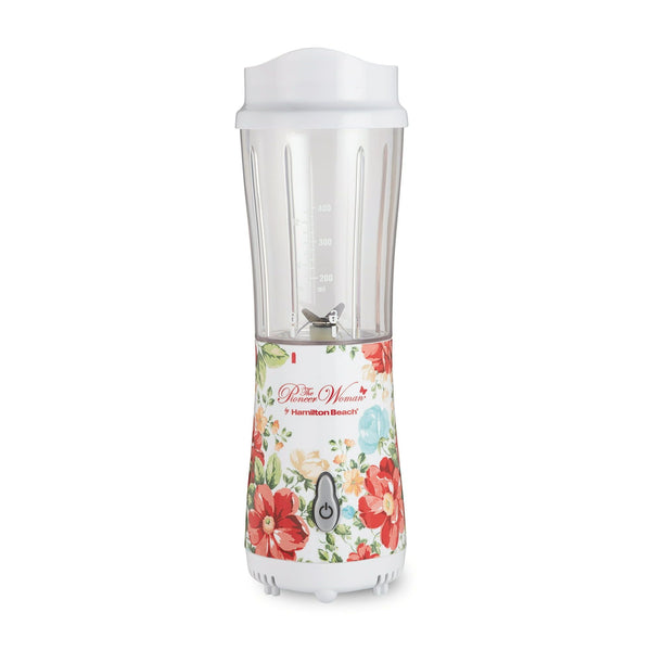 The Pioneer Woman Vintage Floral 14 Ounce Personal Blender with Travel Lid EasyOptionXY LLC