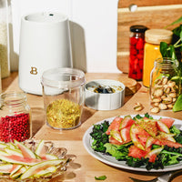 Beautiful Personal Blender 12 Piece Set White Icing by Drew Barrymore EasyOptionXY LLC