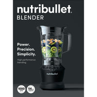 nutribullet Full Size 56 oz Blender 1000 Watt Matte Black EasyOptionXY LLC