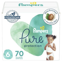 Pampers Pure Protection Natural Diapers Size 6, 70 Count EasyOptionXY LLC