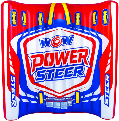 WOW Sports Power Steer 3 Person 3P Steerable Deck Tube (22-WTO-3975) Jupiter Gear