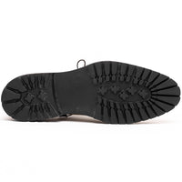 Zelli Italia Zelli Italia 26-220-TOB CAMPO Sueded Goatskin Lace Up, Tobacco