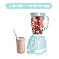 Brentwood 2 Speed Retro Blender with 50 Ounce Plastic Jar EasyOptionXY LLC