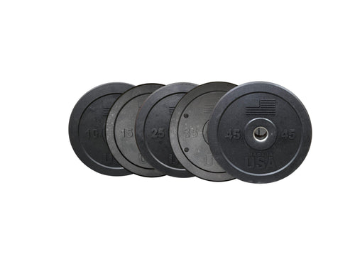 USA Bumper Plate Set Homegrown Lifting