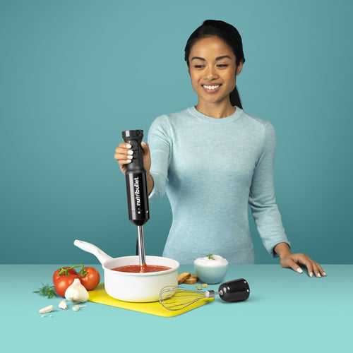Nutribullet Immersion Blender 350 Watts with Variable Speeds Black NBI50100 EasyOptionXY LLC